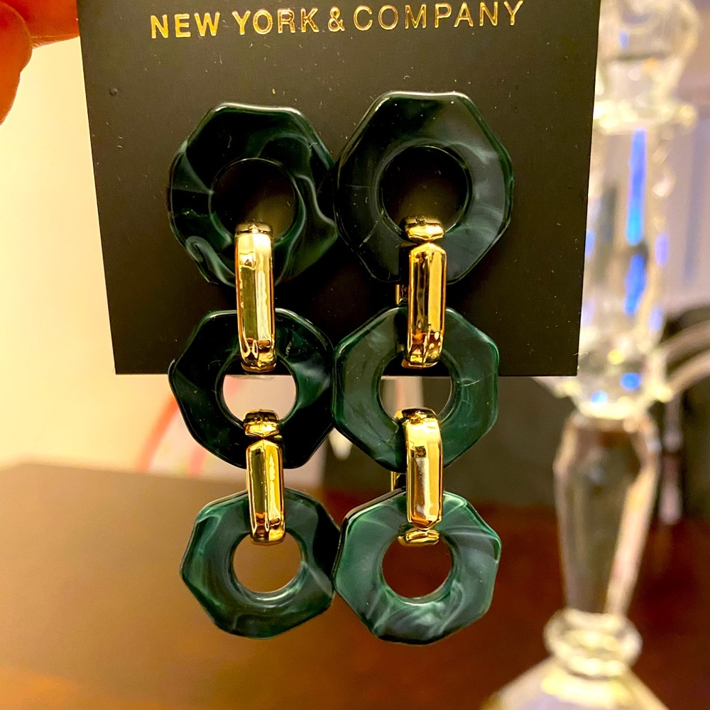 ******SOLD*****New York and Company drop earrings